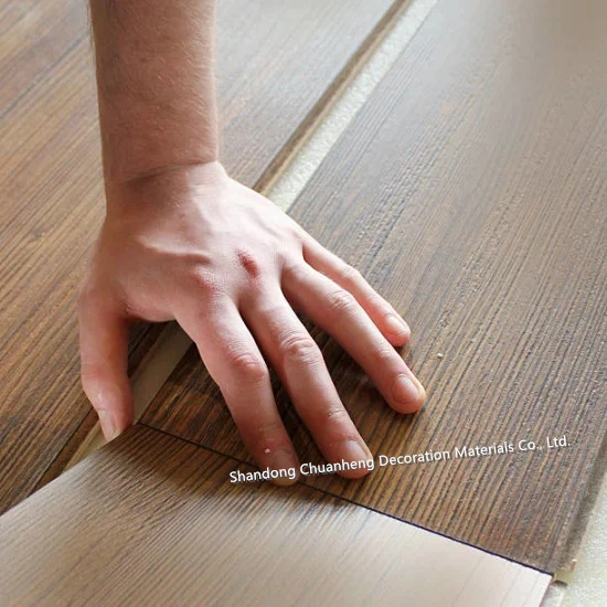 Building Material HDF AC3 8mm Laminated/Laminate Flooring for Home Decoration