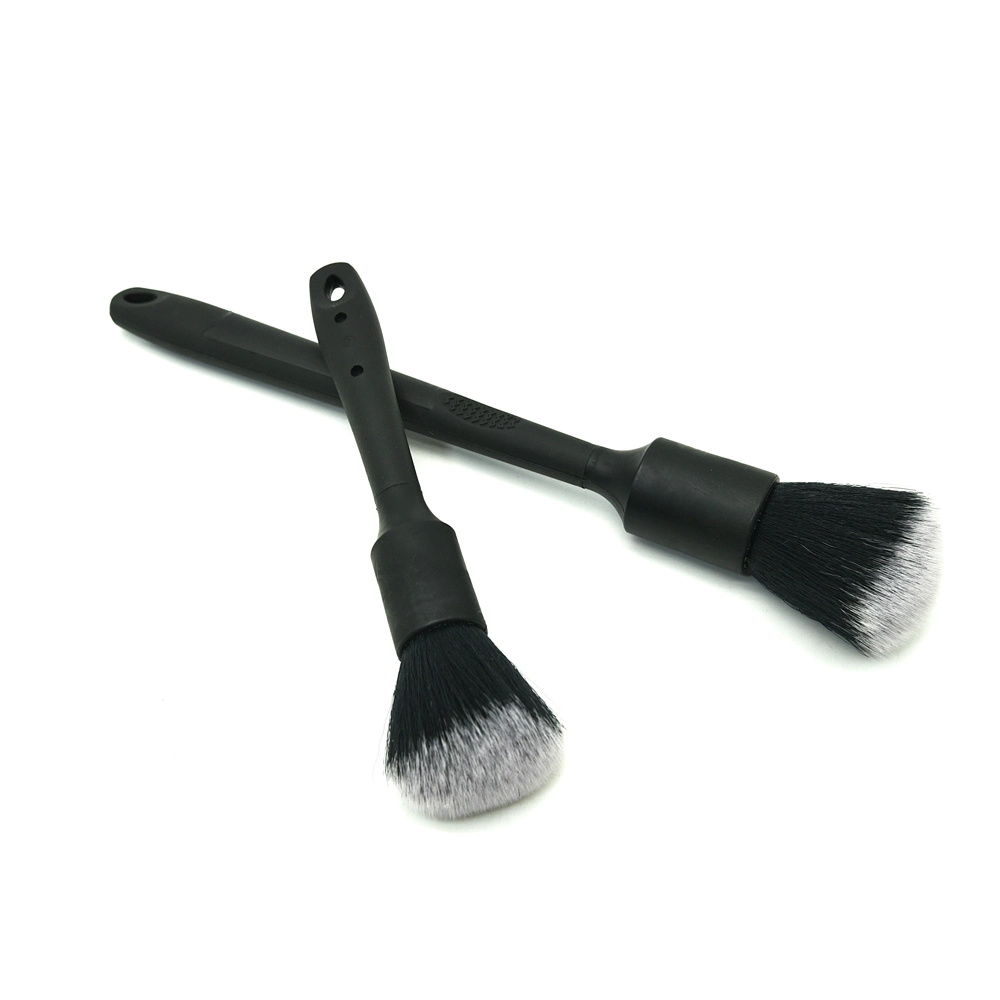 Shineopen New Hot Selling Rubber Handle Super Soft Car Interior Detailing Cleaning Washing Brush Set