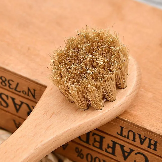 Shoe Care Clean Horsehair Shoes Polish Brushes Square Shoe Brushes
