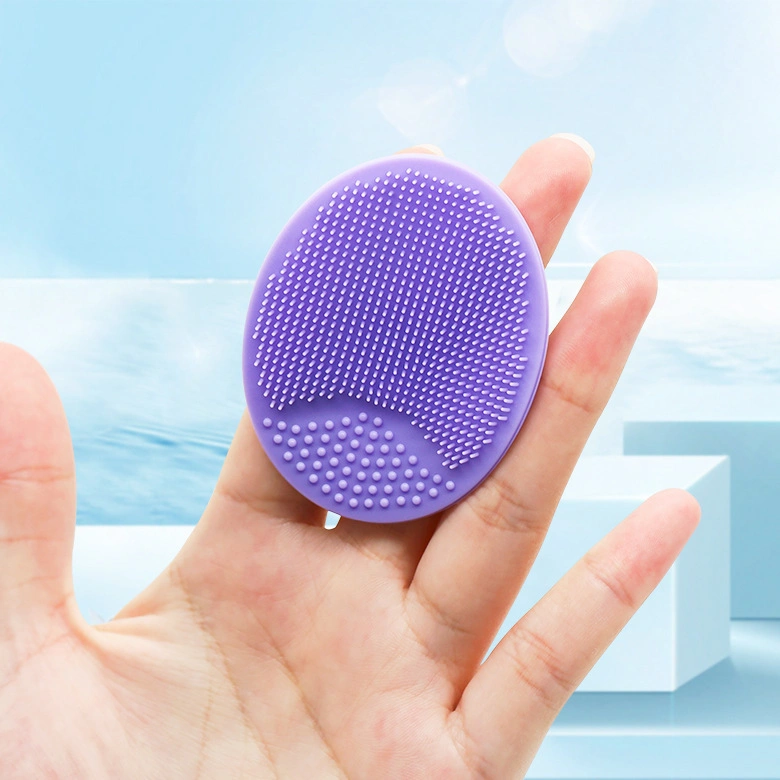 High Quality Soft Facial Face Wash Brush Silicone Reused Wash Face Brush Popular Face Wash Foam Facial Cleanser Brush