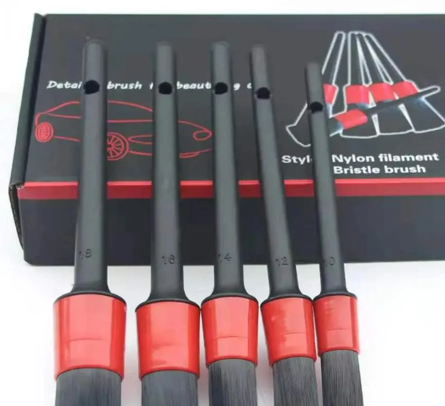 5 Pieces One Set Car Detailing Brush Set for Car Interior Cleaning Brush