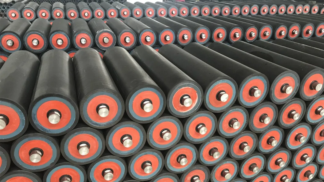 Polyurethane Conveyor Roller Belt Conveyor Steel Rollers HDPE Conveyor Rollers for Sale