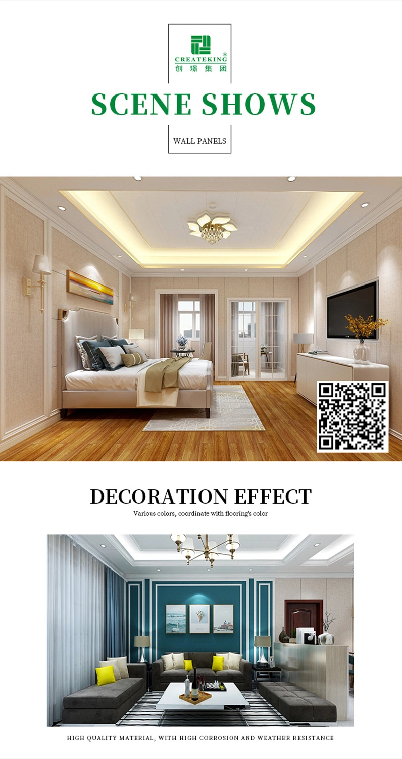 China Supplier Durable WPC Wall Panel Ceiling Panel for Interior Home Decoration