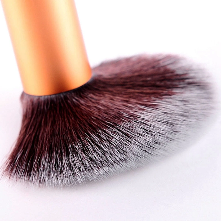 Best Quality Customized Logo Fluffy Soft Synthetic Single Powder Blush Brush