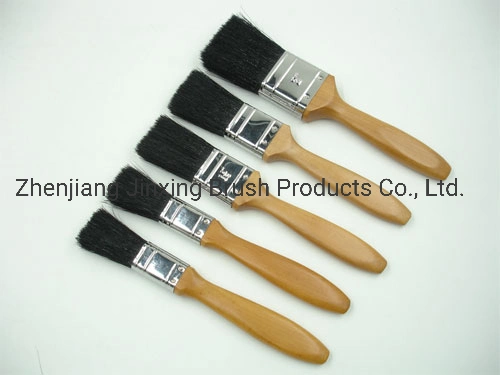 Long Handle Angle Paint Brush, Pure Bristle Painting Brushes