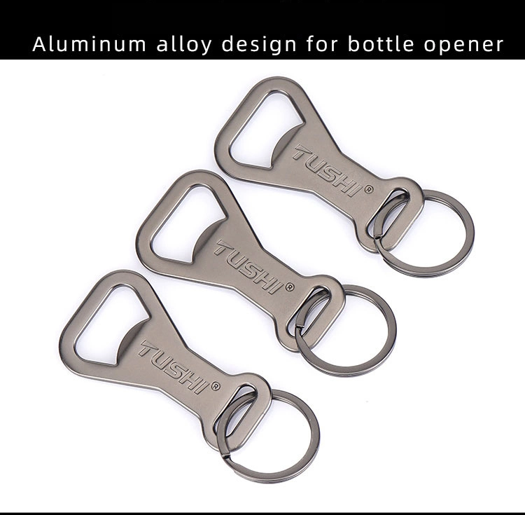 China Factory Design Custom Logo Fashion Metal Zinc Alloy Paint Standard Can Opener Souvenir Beer Bottle Opener