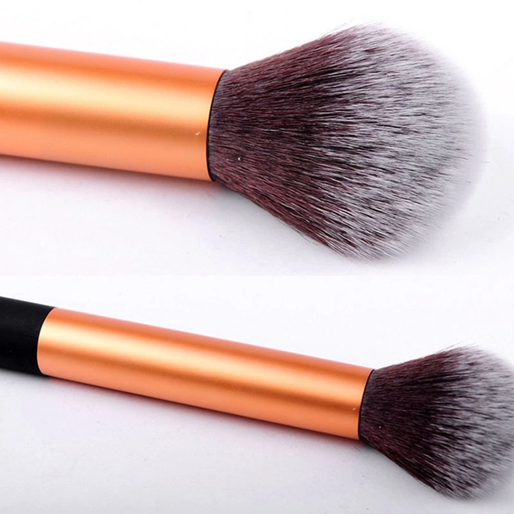 Best Quality Customized Logo Fluffy Soft Synthetic Single Powder Blush Brush