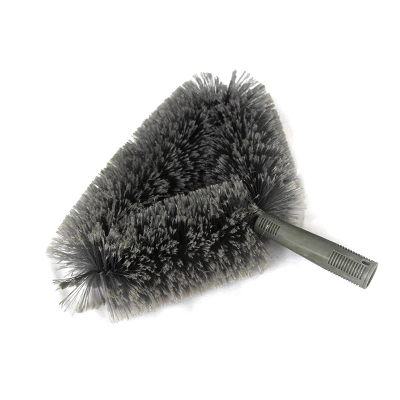 Triangle Brush Dust Sweep Ceiling Cleaning Brush Sweep Spider Web Cleaning Brush