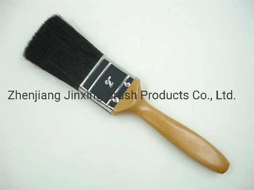 Long Handle Angle Paint Brush, Pure Bristle Painting Brushes