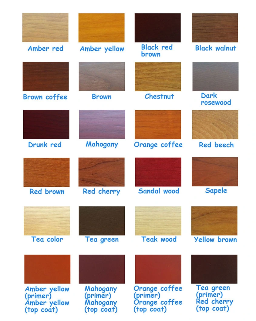 PU Solid Color Wood Paint