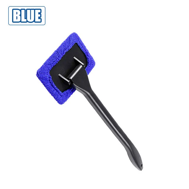 Car Kit Windshield Cleaning Wash Tool Inside Interior Auto Glass Wiper Window Cleaner Brush with Long Handle