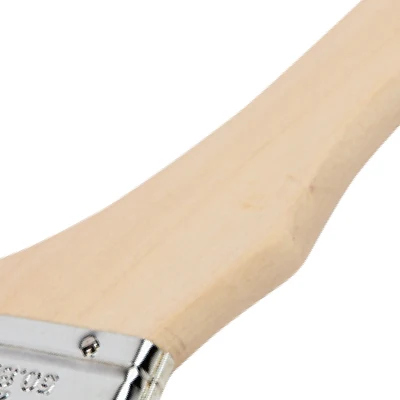 Spazzola per vernice sintetica del radiatore MSN Bent da 2 pollici con legno lungo Manico per tutte le vernici
