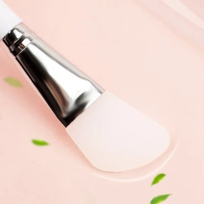 Strumenti di bellezza maschera viso in silicone spazzola spazzola per trucco spazzola per trucco Punta morbida Maschera di fango forma coltello bellezza estetica fai da te maschera pennello facciale