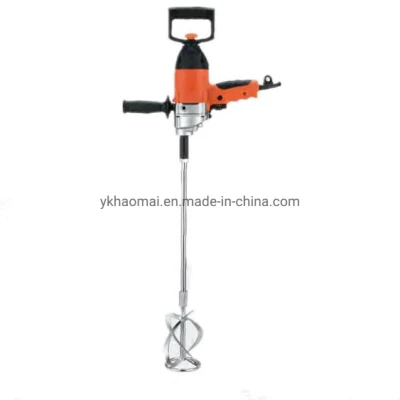 Mixer elettrico pesante per uso manuale 1050W DIY portatile economico Miscelatore Elextrix agitatore per cemento per vernici Malta per intonaco calcestruzzo