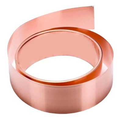 Spessore 1-10mm C1100 C1200 C1020 C5191 C22000 Soft pure 99.9% Striscia sottile di rame isolata da 1 mm