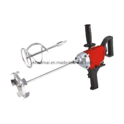 Mixer elettrico pesante per uso manuale 1050W DIY portatile economico Miscelatore Elextrix agitatore per cemento per vernici Malta per intonaco calcestruzzo