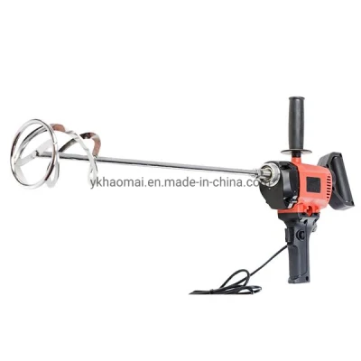 Mixer elettrico pesante per uso manuale 1050W DIY portatile economico Miscelatore Elextrix agitatore per cemento per vernici Malta per intonaco calcestruzzo