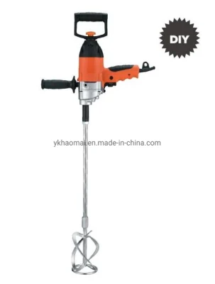 Mixer elettrico pesante per uso manuale 1050W DIY portatile economico Miscelatore Elextrix agitatore per cemento per vernici Malta per intonaco calcestruzzo