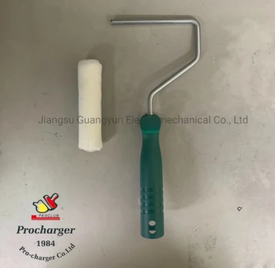 Telaio professionale a rulli Mini Paint da 4 pollici con manico in plastica