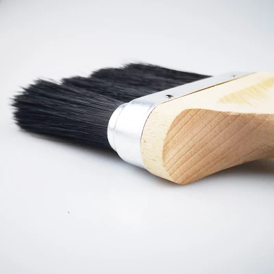 Spazzola per soffitto nera con manico in legno spazzola per soffitto in metallo
