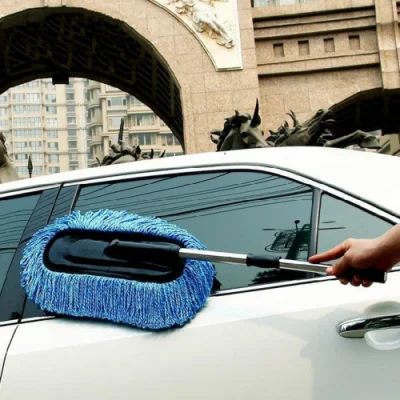 Set spazzole per auto Duster maniglia estensibile pulizia multiuso esterna interna La spazzola per auto rimuove senza sforzo il pelucchi di polvere Wyz20439