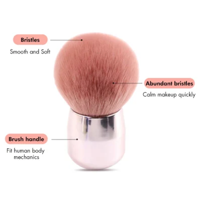 Cosmetici Makeup Strumenti naturali spazzola trucco capelli Fondazione polvere minerale Spazzola per spazzolare