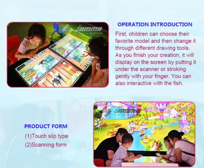 Gioco di proiezione interattivo AR Bambini interni′ S pittura proiezione interattiva Bambini′ S gioco di pittura magica