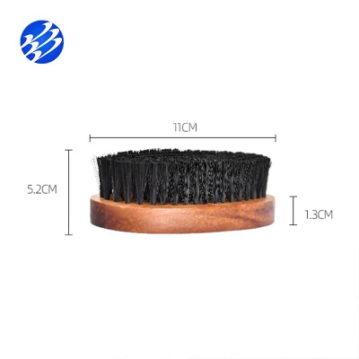Materiale naturale ravvivare le scarpe Brush ovale crine