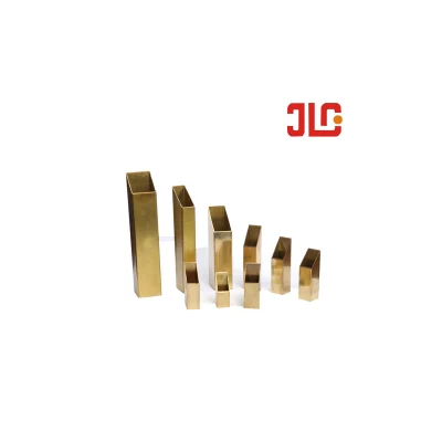 Tubo in ottone ASTM B135 quadrato per decorativo con spessore 0.5mm-12mm