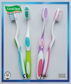 Three Components Toothbrush Tongue Cleaner Tootbrush