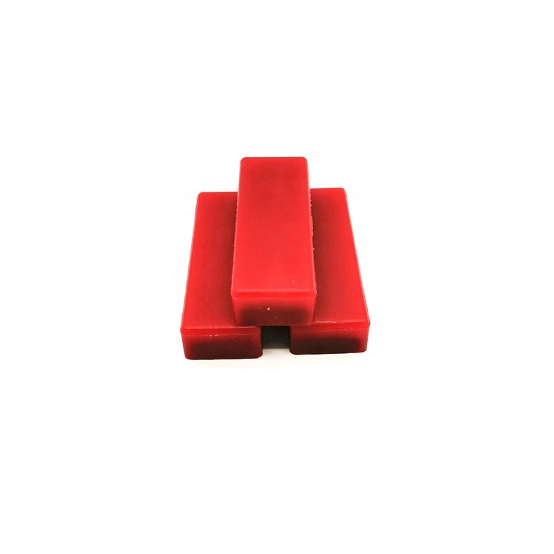 Customize Mould Casting Durable PU Polyurethane Rubber Shock Absorber Buffer Bumper Block