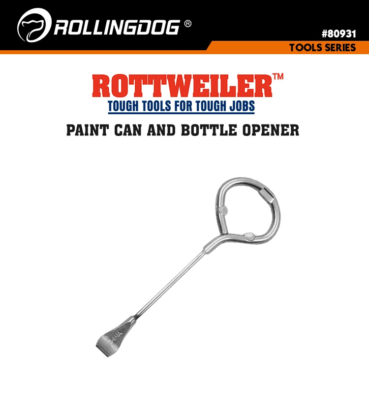 Rollingdog Standard 80931 Paint Can and Bottle Opener