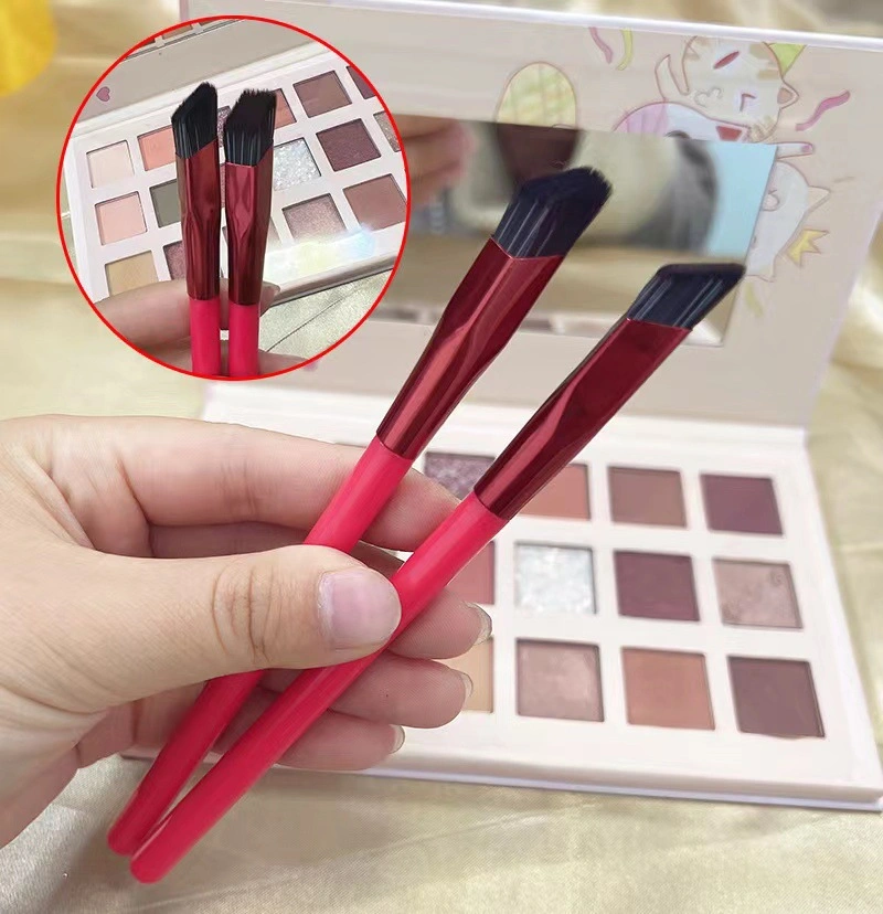 Multifunctional Square Stereo Concealer Brush Angled Eyebrow Brush