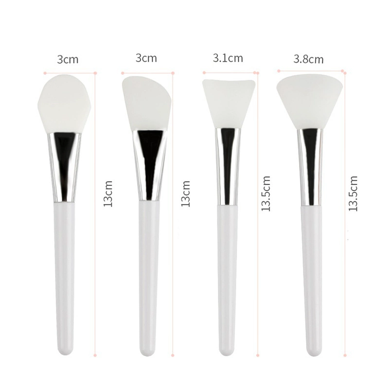 Beauty Tools Silicone Face Mask Brush Makeup Brush Soft Tip Mud Mask Knife Shape Beauty Cosmetic DIY Facial Mask Brushes